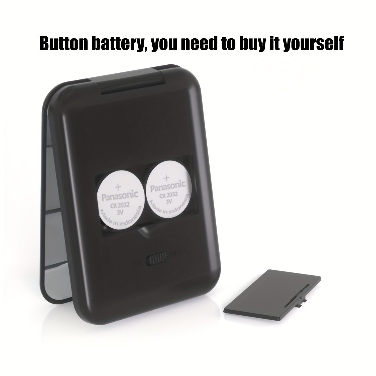 LED Compact Travel Makeup Mirror 1X 3X Magnification