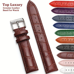Leather Watchbands 20 22 24mm Watch Band Strap High Wrist Belt Bracelet