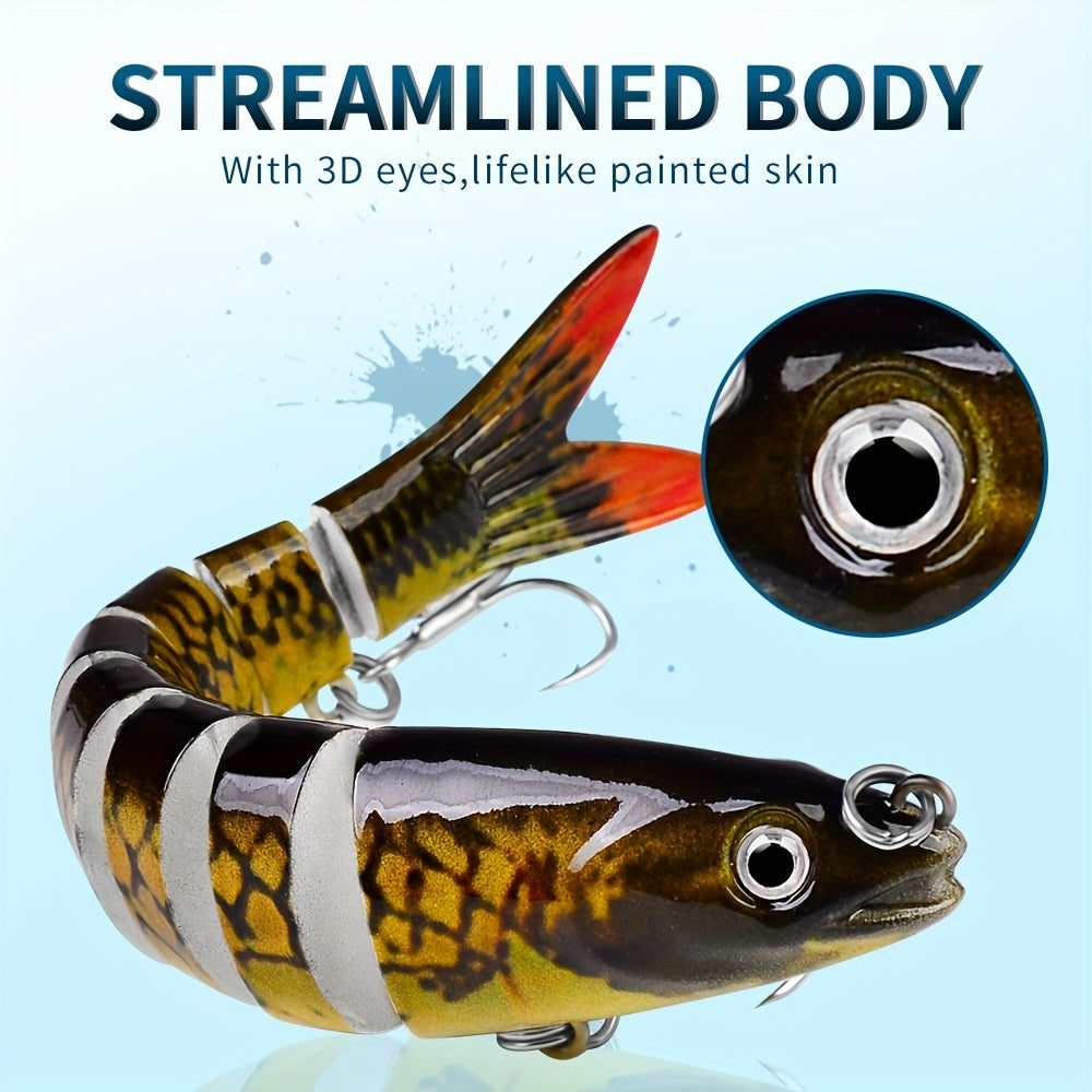 Proberos 8 Segment Swimbait 13 19g Fishing Lure - Assorted Colors