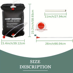 Portable Outdoor Bath Bag for Camping & Picnics
