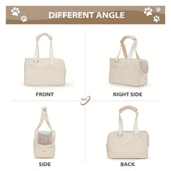 Small Dog Carrier with Pockets & Mesh