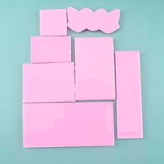 7pcs European Style Embossed Silicone Mold Sets