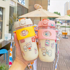 Portable Double Drinking Cup for Hydration On the Go