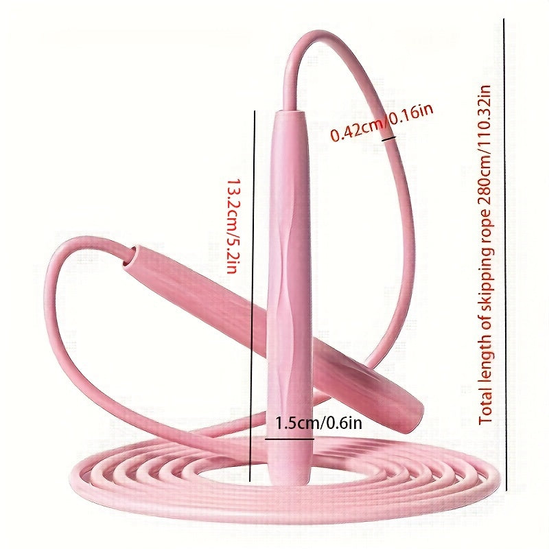 Adjustable Long Jump Rope for Fitness - Weight Loss Tool