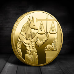 Egyptian Death Protector Treasure Coin Collectible Gift
