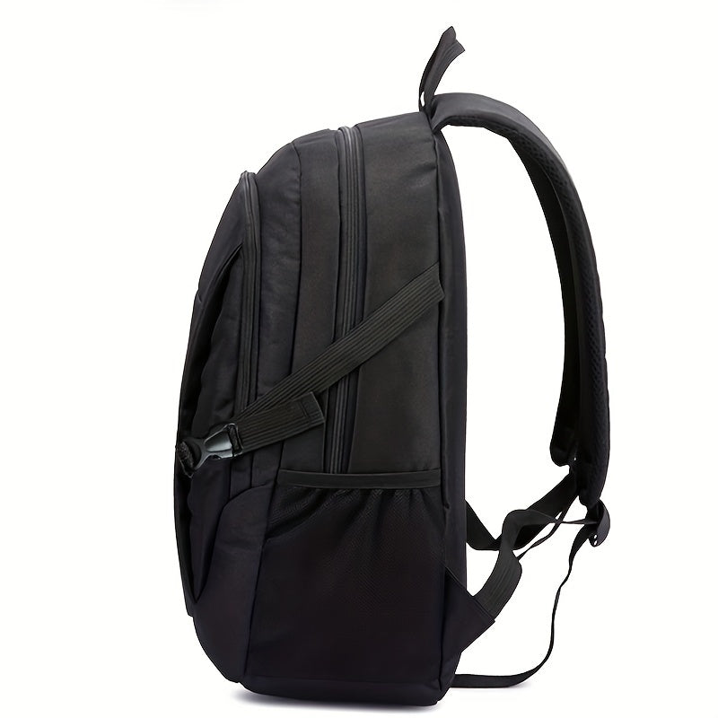 Men's Small Size Canvas Backpack Travel Outdoor Bag Zipper Random