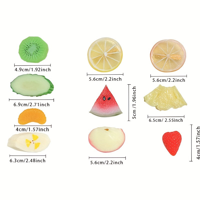 Summer Fruit Hair Clip Resin Barrette Funny Hair Slides Clip