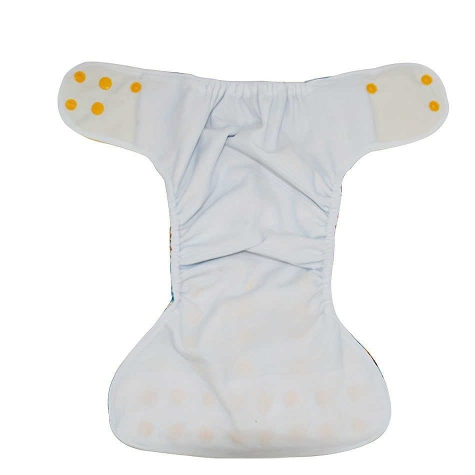 4pcs Washable Cloth Diaper Covers Adjustable Nappy Reusable Cloth Diapers