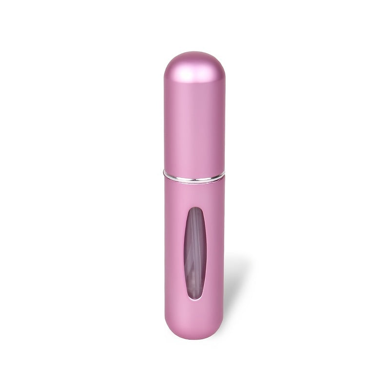 5Pcs Mini Refillable Perfume Spray Bottle 5ml Travel Atomizer Case