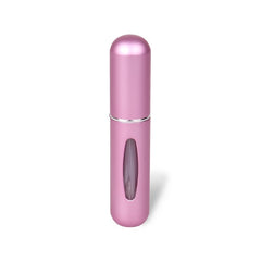 5Pcs Mini Refillable Perfume Spray Bottle 5ml Travel Atomizer Case
