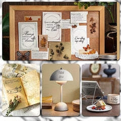 5pcs Inspirational Quotes & Butterfly Designs Rub On Transfer Stickers