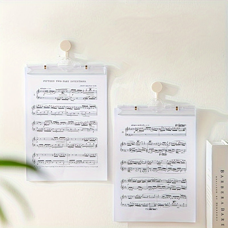Acrylic Transparent Clip Folder