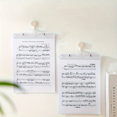 Acrylic Transparent Clip Folder