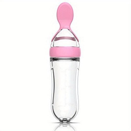 Baby Rice Paste Feeding Bottle 90ml Squeezing Feeding Device