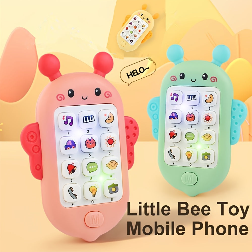 Bees Music Phone Toy for Toddlers - Interactive Educational Device