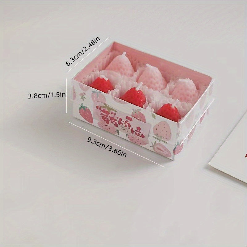Strawberry Scented Candles for Parties & Holidays