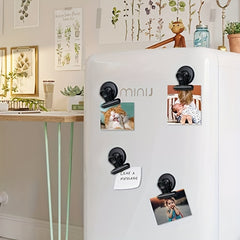 Metal Magnet Clip Round Magnet Clip Photo Wall Postcard