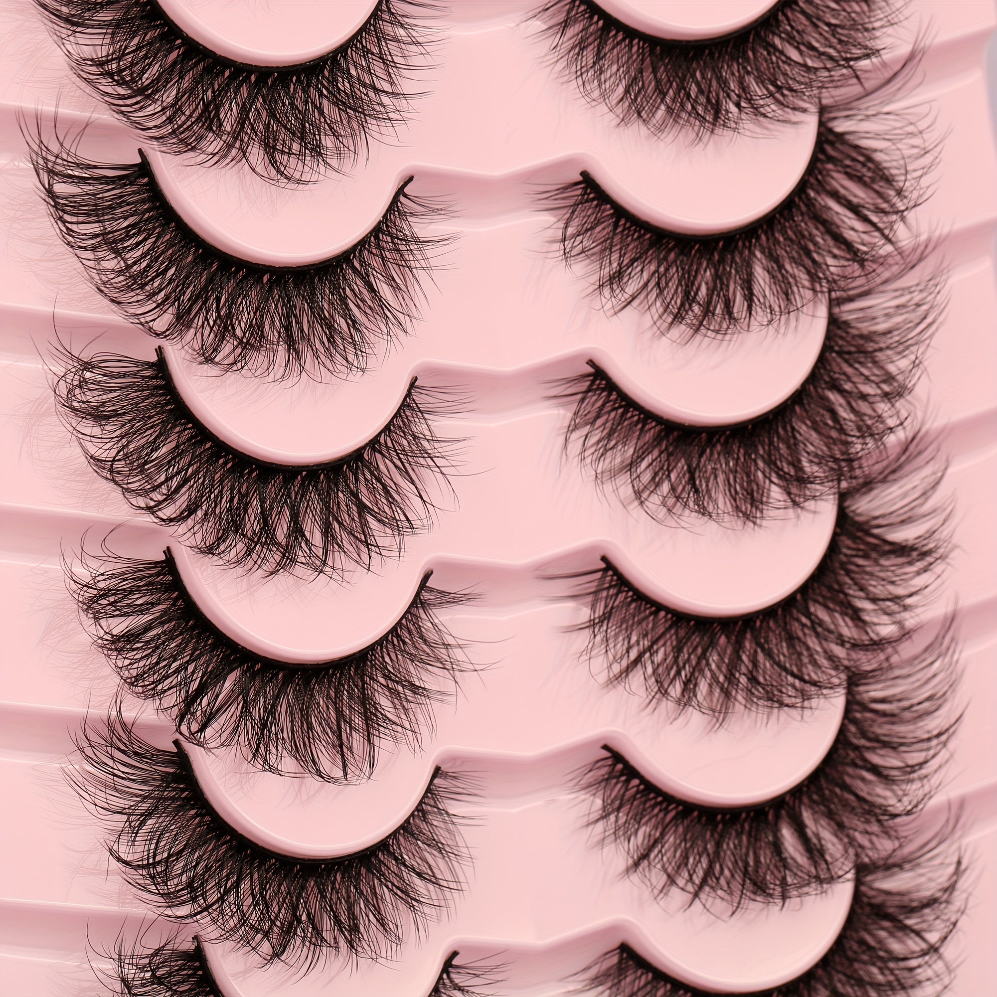 Fox Eye 3D False Eyelashes Natural Look Dramatic Volume