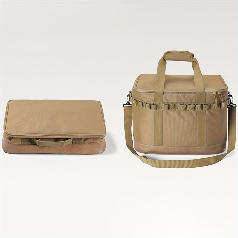 Outdoor Camping Storage Bag for Tableware and Tools