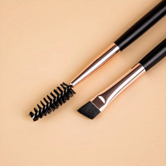 2pcs Eyelash Comb Spoolie Brush Set Lash Extension Brushes Mascara Applicator
