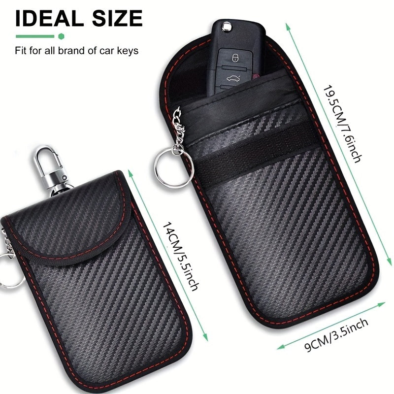2pcs RFID Remote Control Key Blocking Key Case - Phone