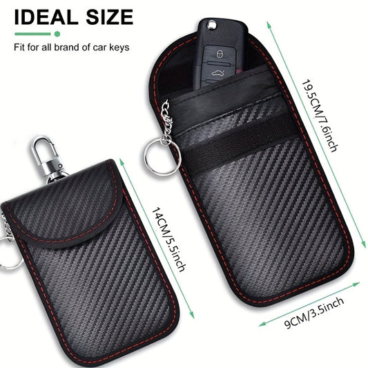 2pcs RFID Remote Control Key Blocking Key Case - Phone