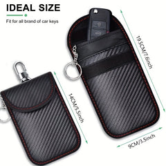 2pcs RFID Remote Control Key Blocking Key Case - Phone