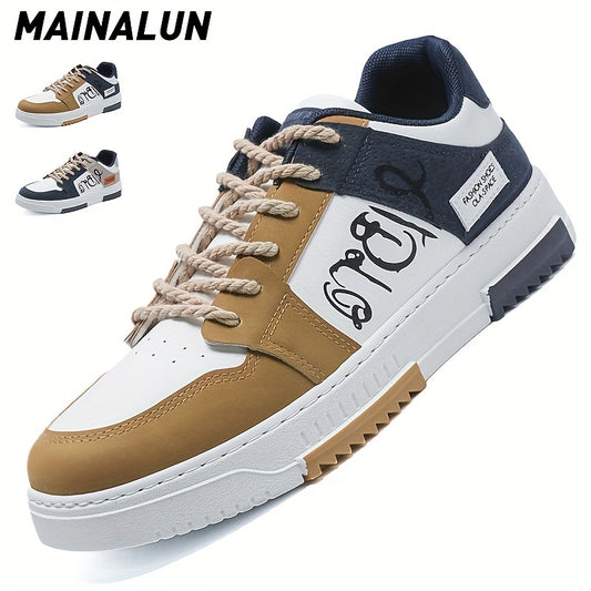 Men's Lace Up Sneakers Assorted Colors Outdoor Walking Shoes