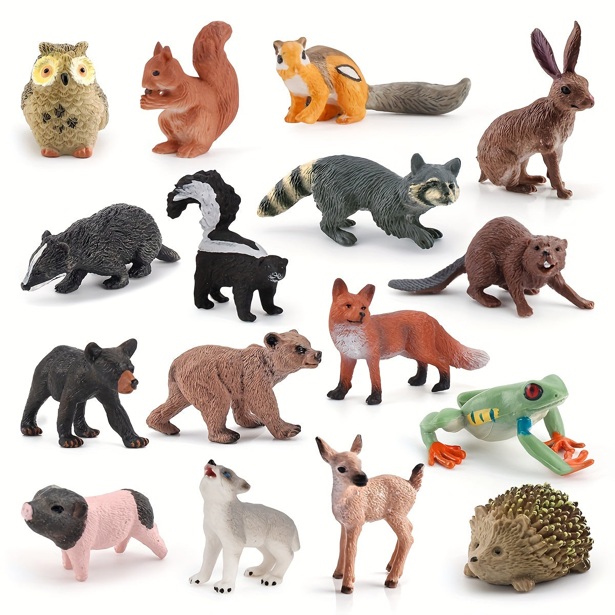 Forest Wild Animal Simulation Set - Christmas Model