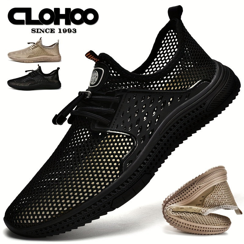 Men's Lightweight Slip On Casual Shoes Breathable Mesh Soft Sole Sneakers