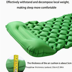 Inflatable Pad Lightweight Footstep Air Mattresses For Camping