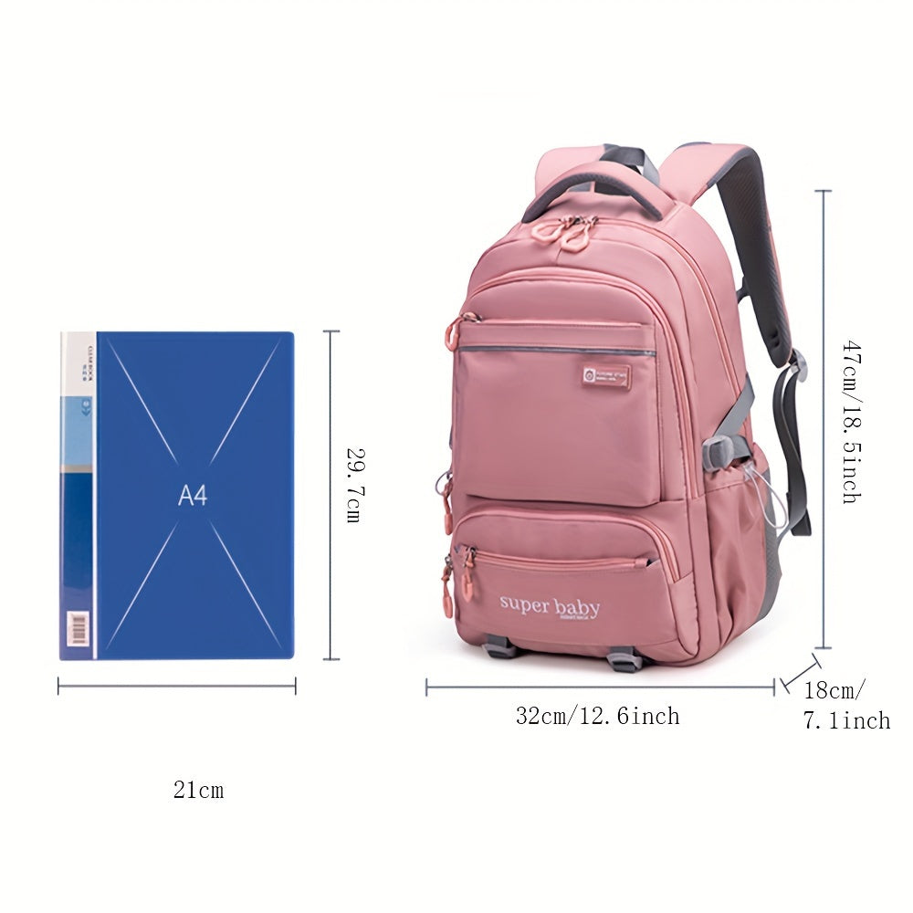 High-Capacity Student Backpack for Travel & Commuting