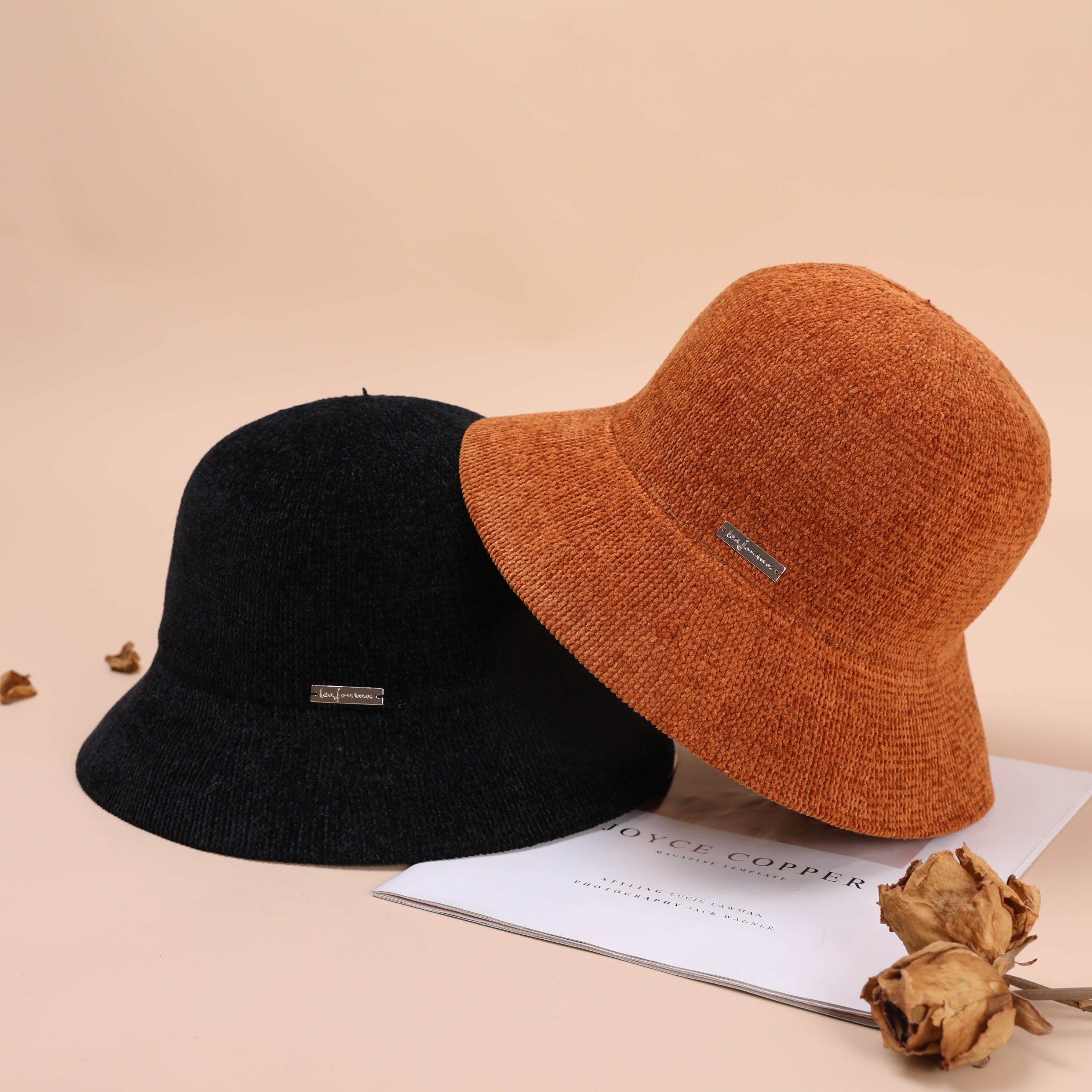 Women's Winter Warm Strap Bucket Hat Valentine's