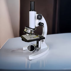 40X 640X Portable Microscope Hand Wheel Aluminum Alloy Observation Kit