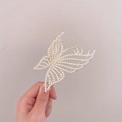 3pcs Pearl Butterfly Hair Clip for Women
