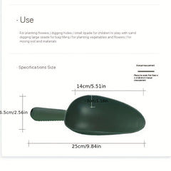 Plastic Shovel with Soft Grip Handle for Gardening