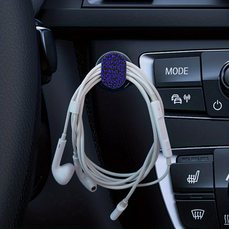 Sparkling Car Hook Seat Back Hanging Hook for Interior Accessories