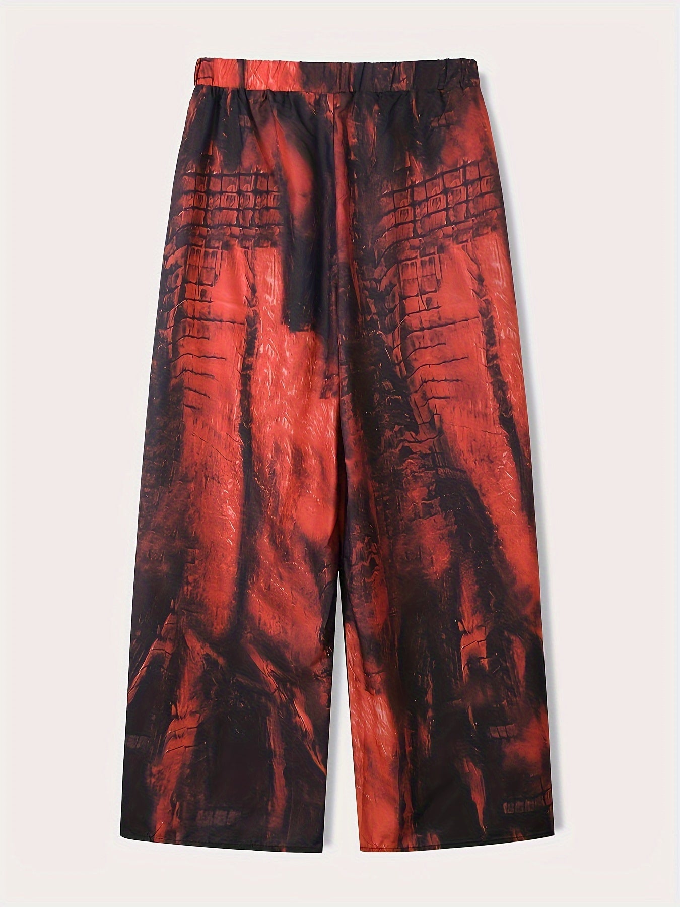  Tie Dye High Rise Wide Leg Pants