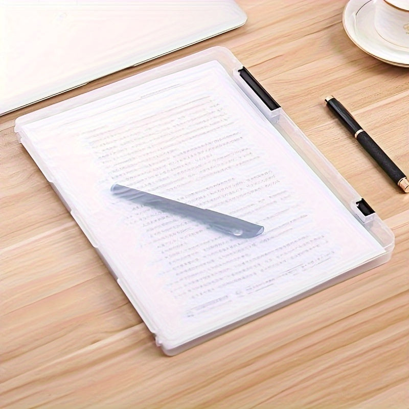 A4 A5 Plastic Transparent File Box Document Storage
