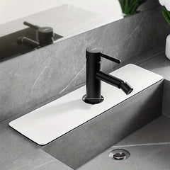 Sink Faucet Splash Guard Absorbent Drying Mat Drip Catcher