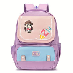 Kids Cartoon Schoolbag - Large Capacity Backpack