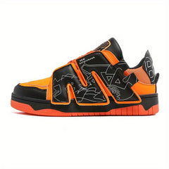Women's Letter Decor Sneakers Lace Up Outdoor Shoes Low Top