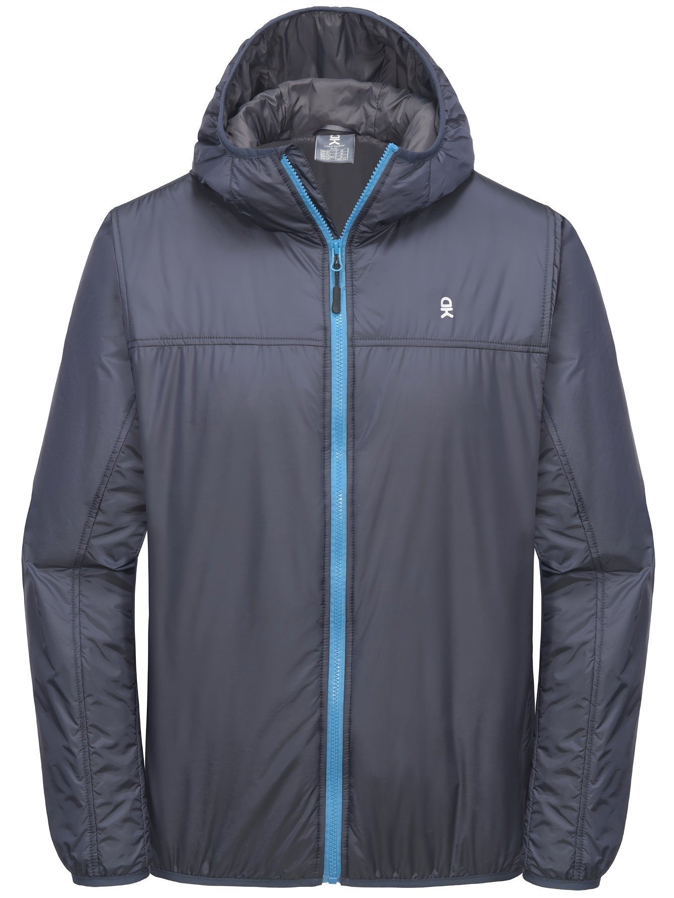 Men's Casual Hooded Windbreaker Jacket Lightweight Jacket