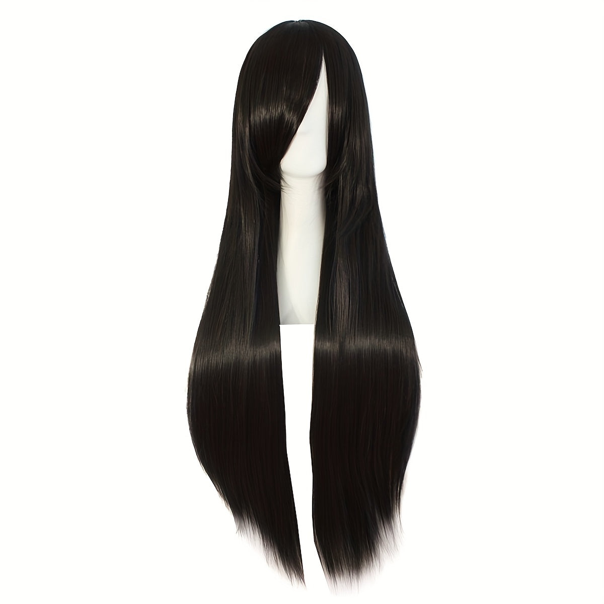 Long Straight Synthetic Wig Anime Cosplay Halloween Party Costume