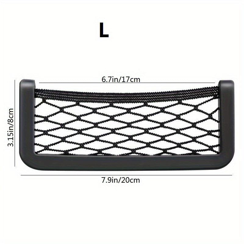Car Interior Mesh Bib Rack Net Storage Net Creative Car Accessories