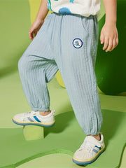 Boys Soft Thin Casual Summer Long Pants