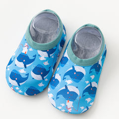 Non-slip Cartoon Animal Print Floor Socks for Toddlers