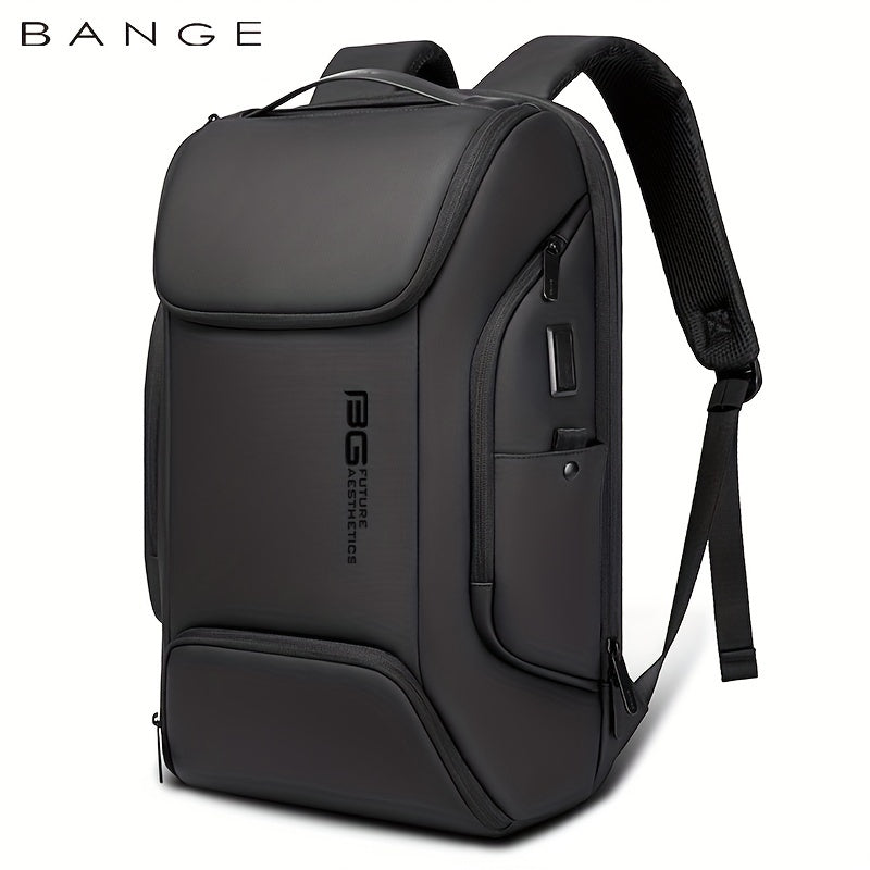 BANGE Laptop Business Backpack with USB Charging Port