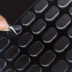 200pcs Transparent Non Marking Double Sided Tape Blind Box Foot Pad
