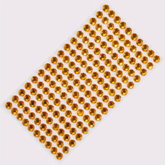 6MM 0 24IN Rhinestone Stickers Sparkle & Shine for DIY Crafts